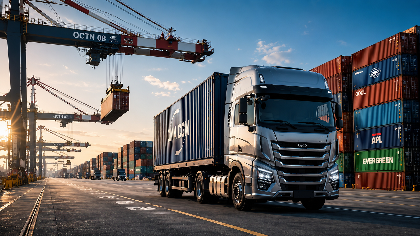 PAAT Hero — 01 port container truck