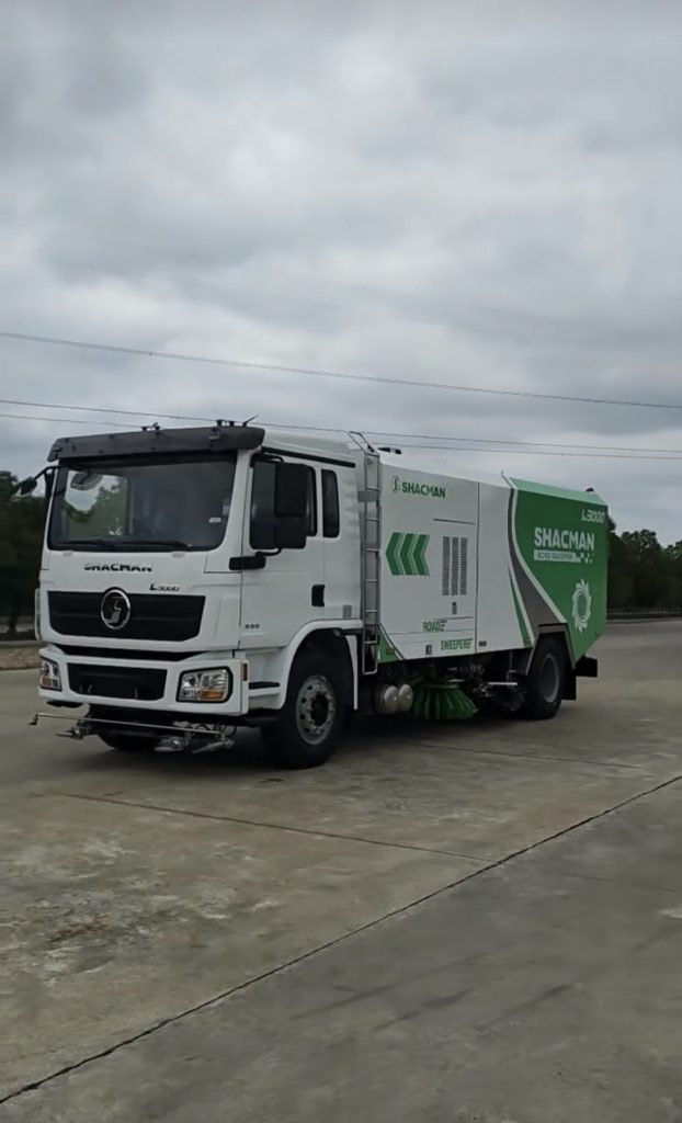 SHACMAN L3000 道路扫地车